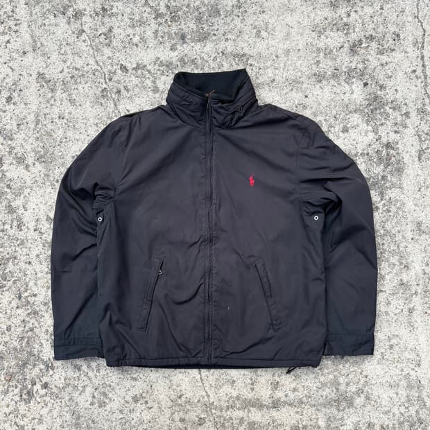 (M) 폴로 랄프로렌 블랙 바라쿠다 자켓