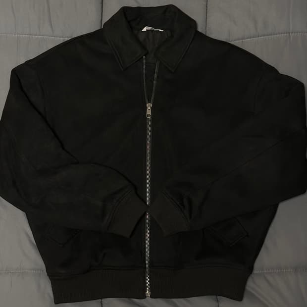 자라 스웨이드 자켓