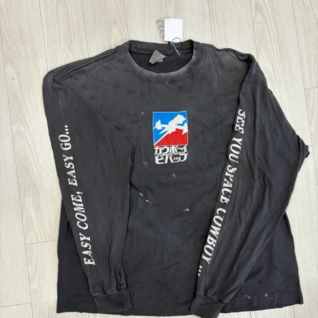 [XXL] 세인트미카엘 x 카우보이 비밥 EASY COME 롱 슬리브