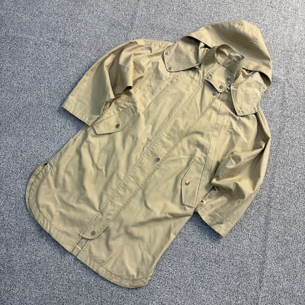 XS 자라 여성 후드 롱자켓 야상 0409J