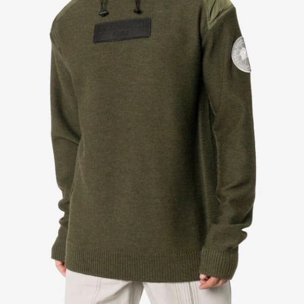 캐나다구스 x 준지 애쉬크로프트 후드 카키