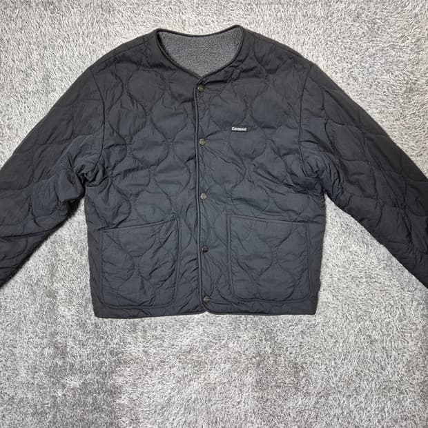 커버낫 남성 리버시블 뽀글이 패딩 자켓 95