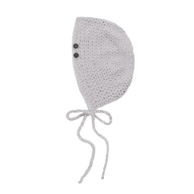 Miseki Seoul 미세키서울 후디 니트 바라클라바 (그레이)