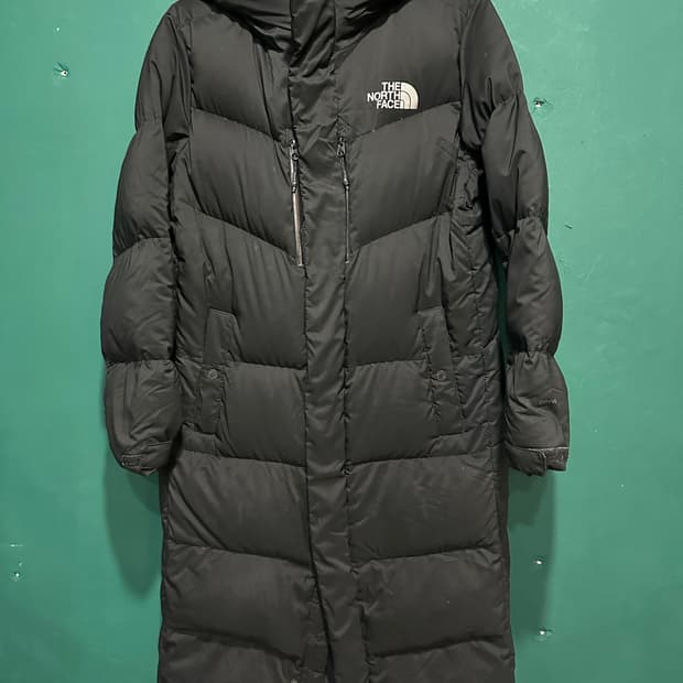노스페이스 롱패딩 블랙90