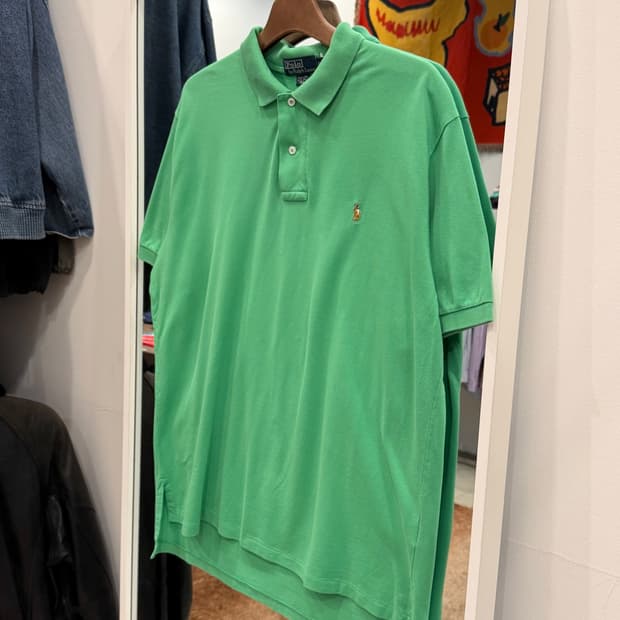 90-00s Polo RL 폴로 랄프로렌 피마코튼 pk 반팔 티셔츠