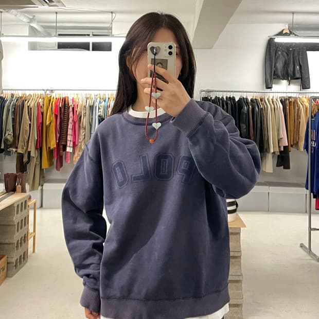 POLO ralph lauren sun faded sweat shirts