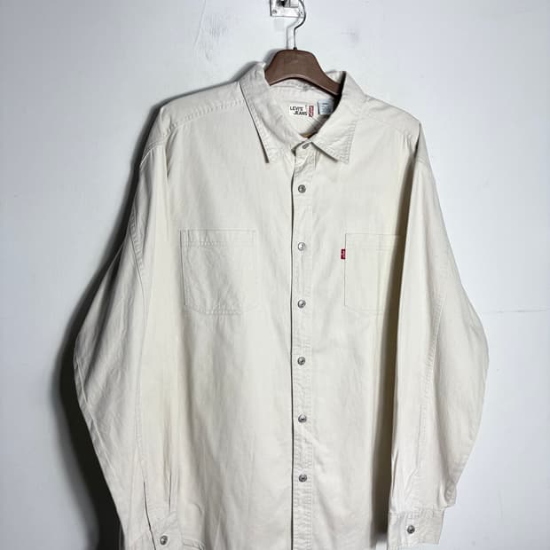 Levis 코튼 셔츠 자켓