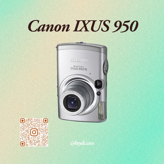 (토모토모 유인픽!)캐논 IXUS 950 IS(SD850, IXY810)