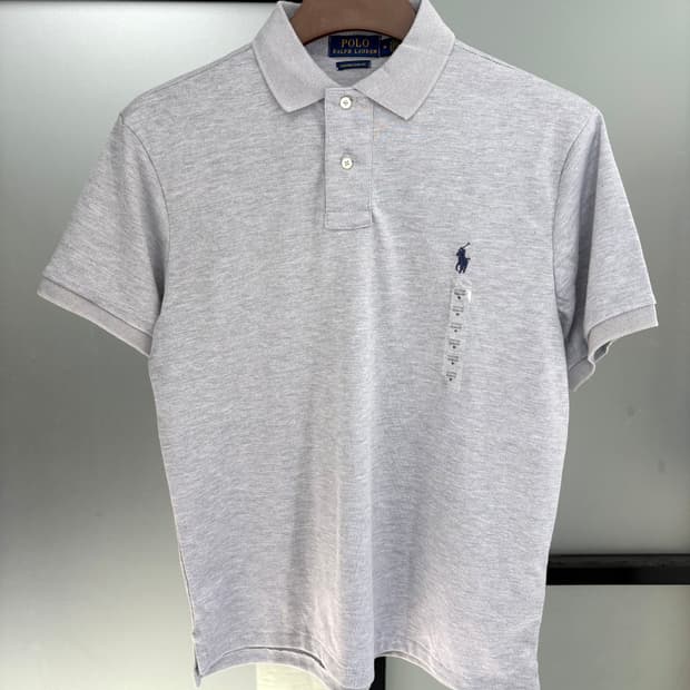  [L]POLO 폴로 새상품 그레이 카라티