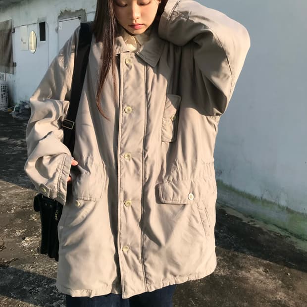 소프트 카키 자켓 