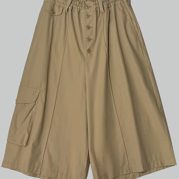 요지야마모토 크롭팬츠