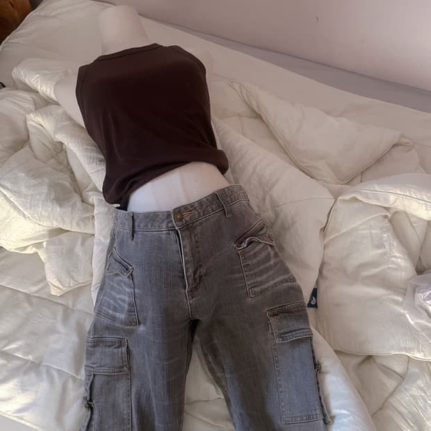 [세트가] 빈티지 팬츠 와이드 팬츠 일본빈티지 y2k 팬츠 스포티 조거