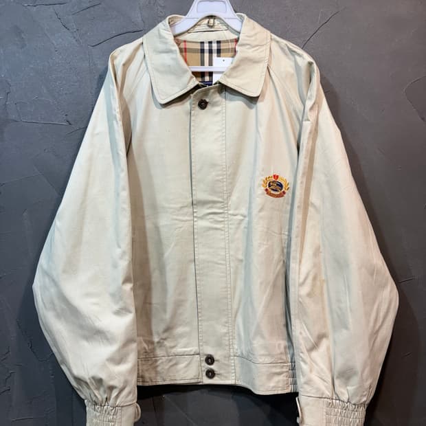 [XL] BURBERRY 버버리 빈티지 블루종 