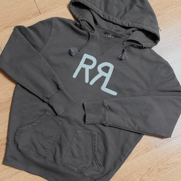 RRL 더블알엘 후드티 브라운