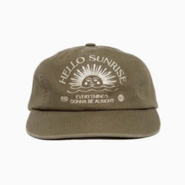 헬로선라이즈 6panel cap khaki