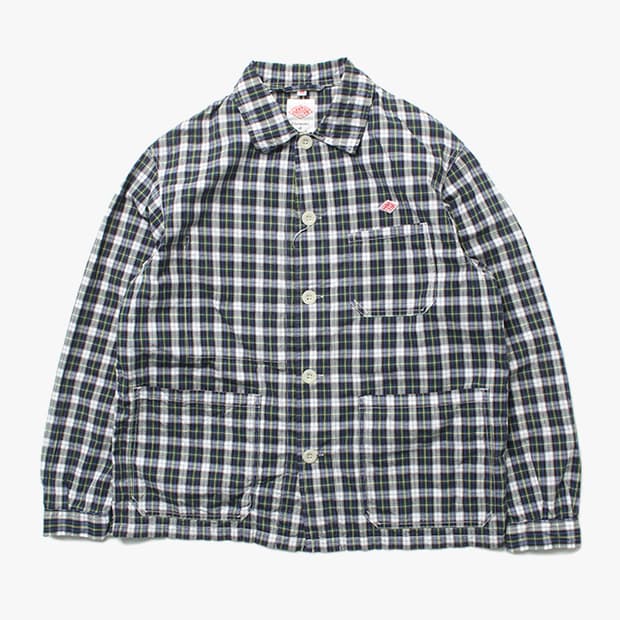  DANTON "Check Shirts Jacket"