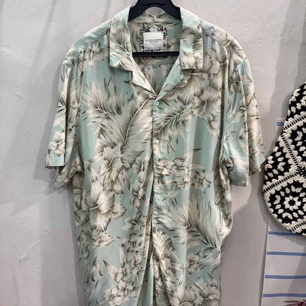 denim&flower 비스코스 셔츠