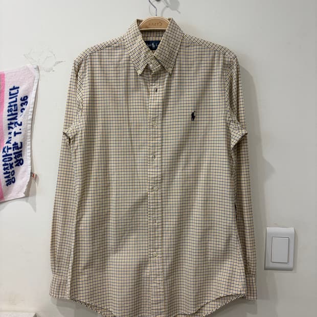 151. 폴로 체크 셔츠