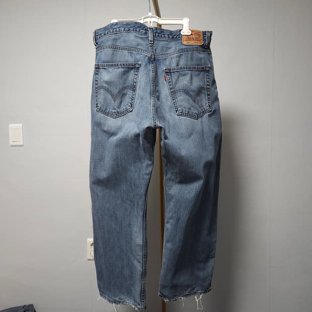 36×30 리바이스 빈티지 루즈 스트레이트핏 청바지