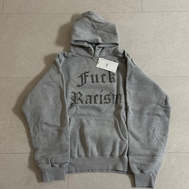 블라인드 파일즈 멜란지 그레이 후드 L