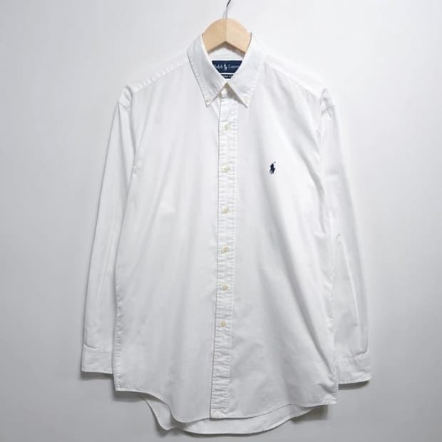 105 POLO 폴로 랄프로렌 긴팔 셔츠 화이트