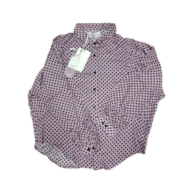 [n'Or LABEL] 핑크 도트 블라우스 (0H-129)