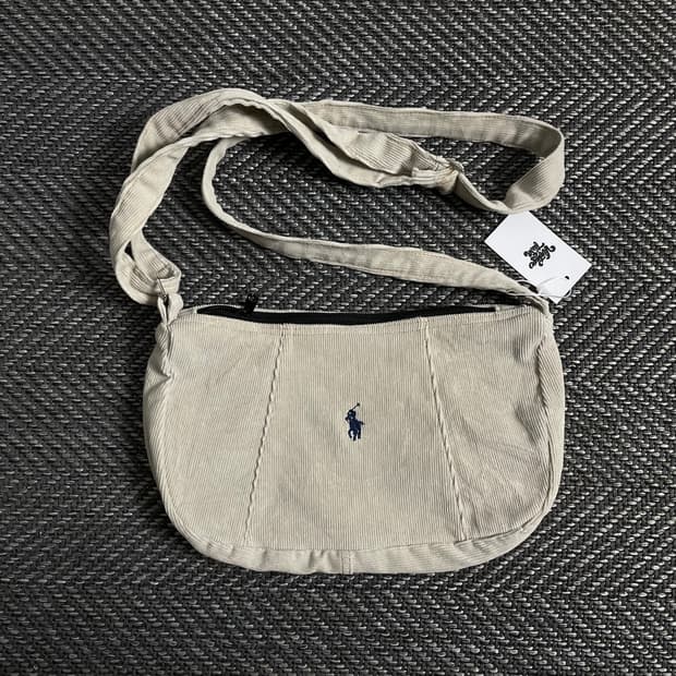 폴로 랄프로렌 리메이크 코듀로이 크로스백o 3006