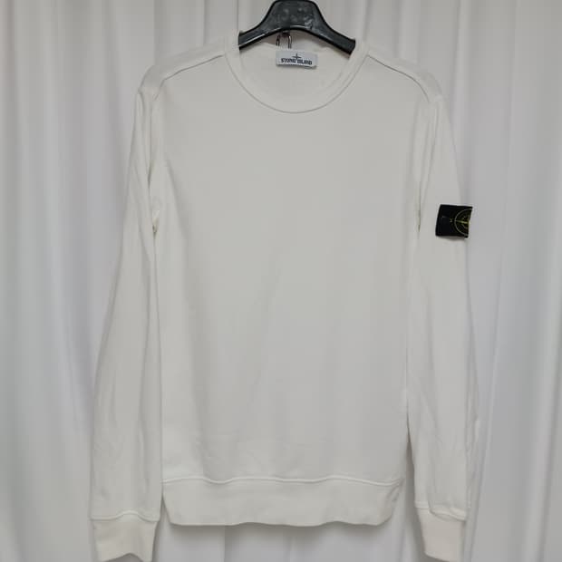 Stone island 스톤아일랜드 화이트 맨투맨 (95)