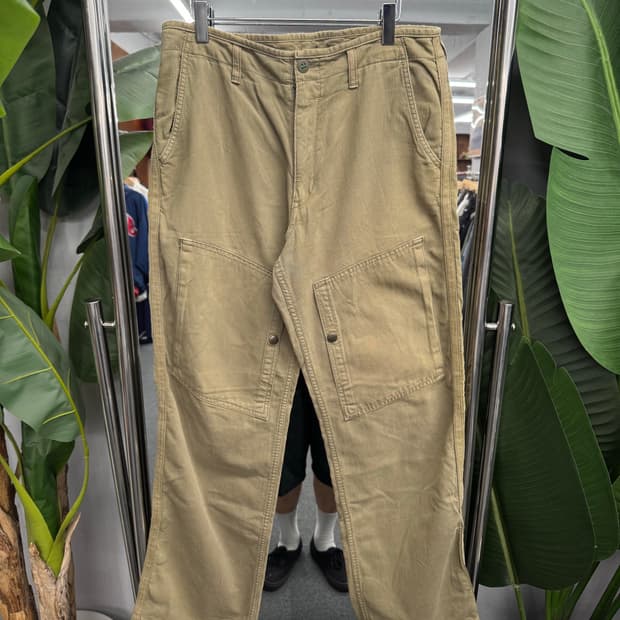 japanese vintage 더블니 팬츠