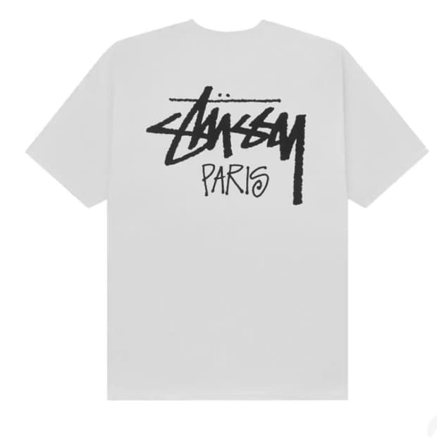 스투시 파리 반팔티