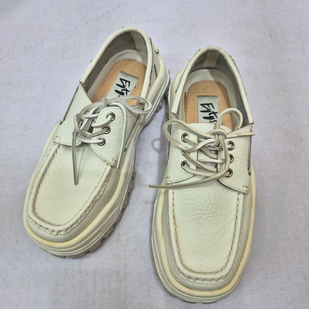 이티스 미코노스 레더 화이트 