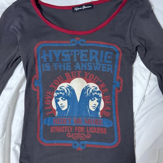 히스테릭글래머 롱슬리브