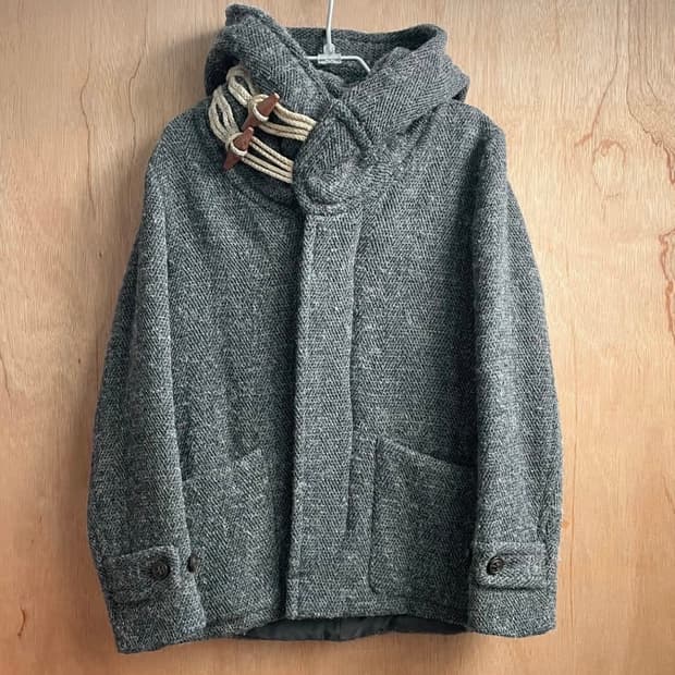 Trove 넥 토글 버튼 숏코트