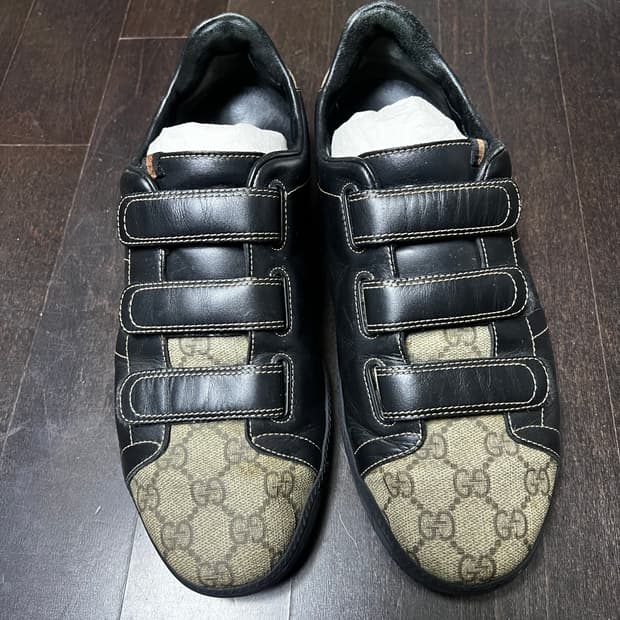 구찌 밸크로 스니커즈 GG로고