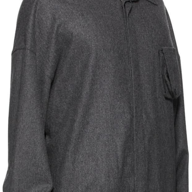 혜인서 울 후드 셔츠