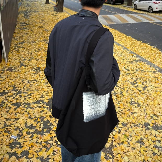 Maison Margiela 2015ss 레더 파라슈트 자켓