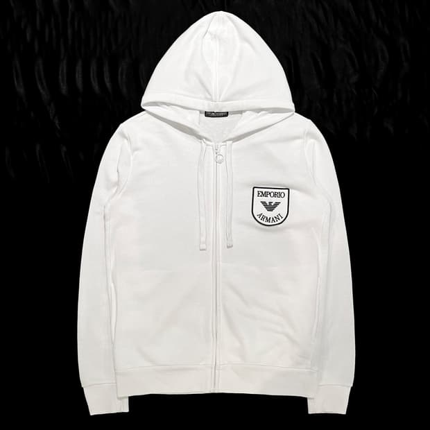 엠포리오 아르마니 아이코닉 후드 집업