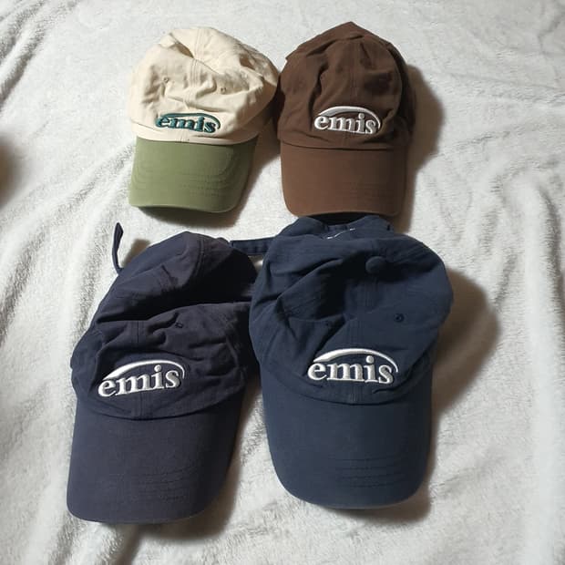 일괄판매)이미스 EMIS 볼캡 4개