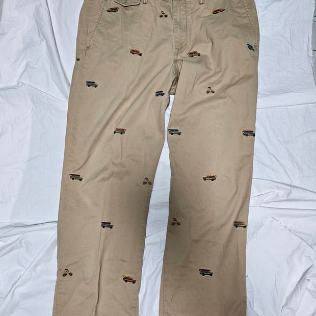 폴로랄프로렌 베어로고 스트레이트 치노 팬츠 38