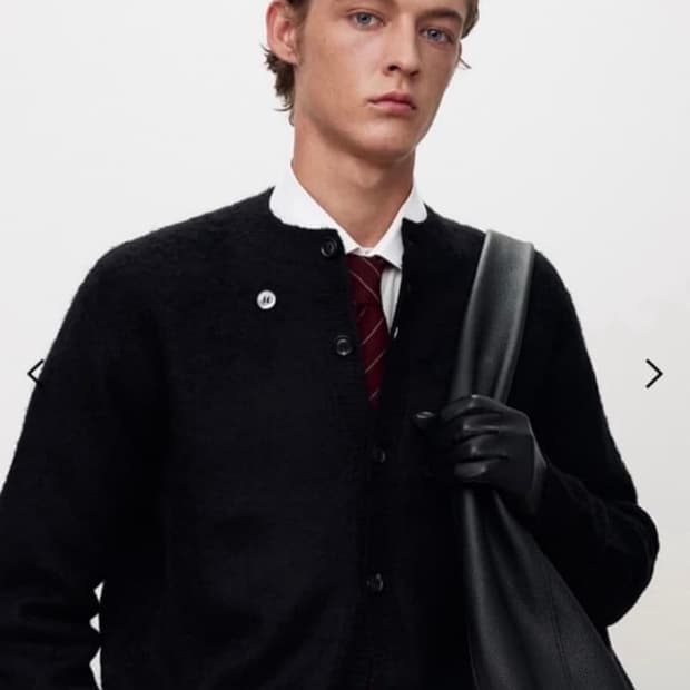 토니웩 알파카 블랙or헤지그린 xl 다 사요