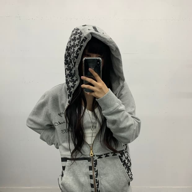 Tommy 성조기 후드집업