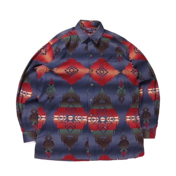 90’s Polo By Ralph Lauren Navajo Shirt
