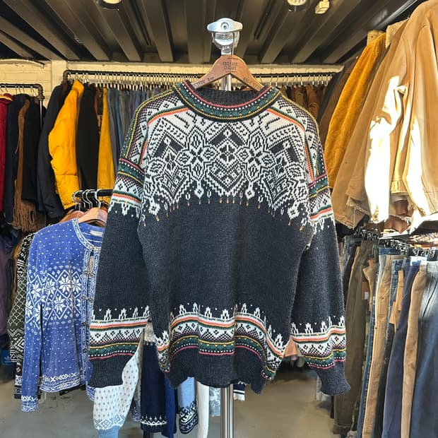 데일오브노르웨이 헤비 울 노르딕 스웨터