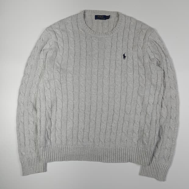 폴로 랄프로렌 케이블 니트