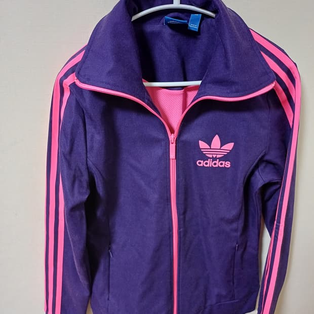 아디다스 유로파 트랙탑 져지  퍼플 핑크
