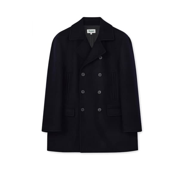 [M] 브루먼 OG 울 피코트 네이비