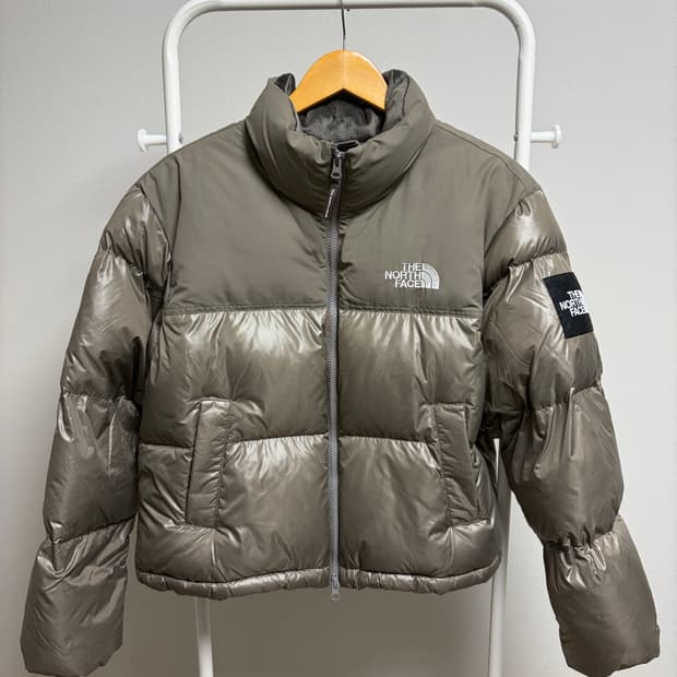 노스페이스 여성 노벨티 눕시 베이지브라운 M/90 팝니다. (25년 11