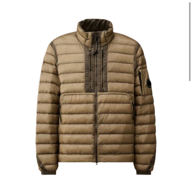 L cp컴퍼니 dd쉘 패딩 빈티지카키