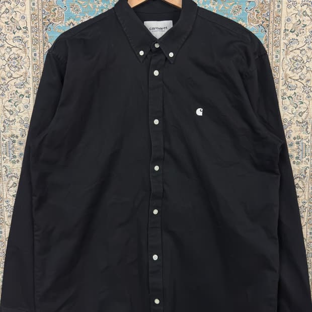 칼하트 메디슨 셔츠 블랙1641