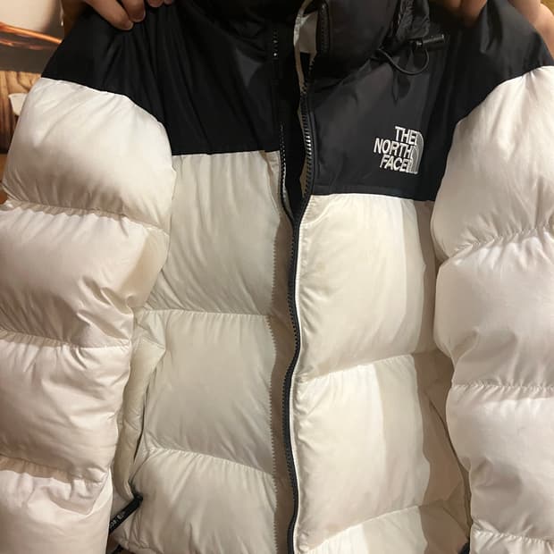 노스페이스 에코 눕시 화이트 팝니다